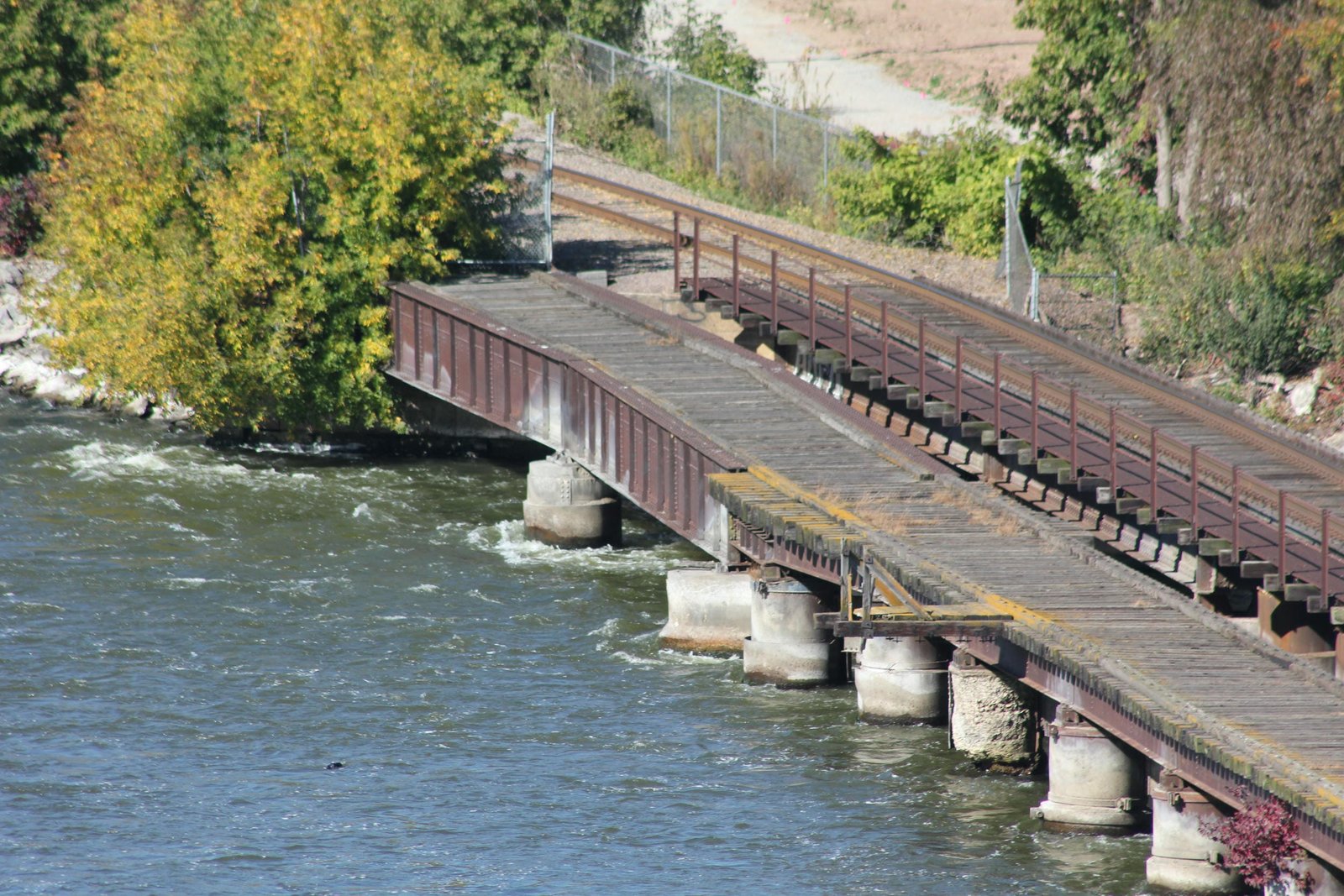 West spans (spans #1 and #2)